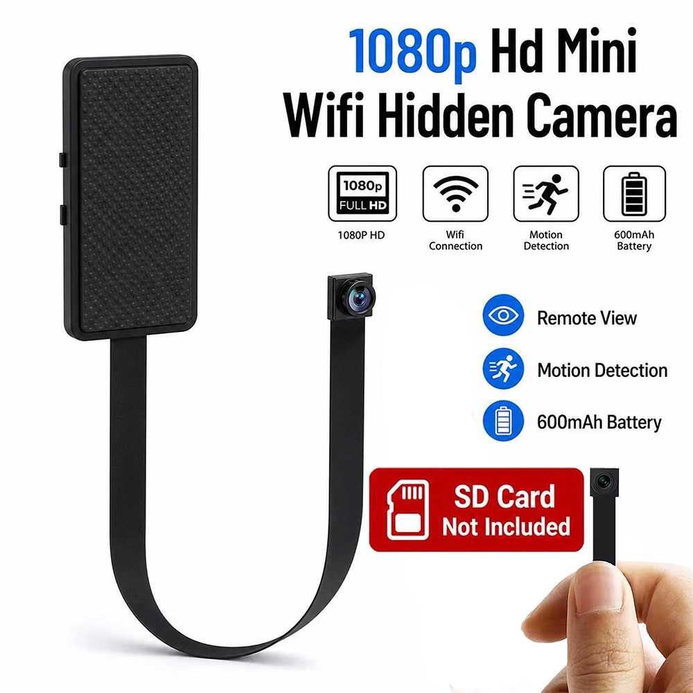 Home Security Hidden Cameras - DIY HD 1080P WiFi 미니 카메라