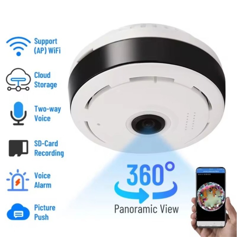 Home Security Hidden Cameras - 야간 투시경 감시 카메라, 360 도