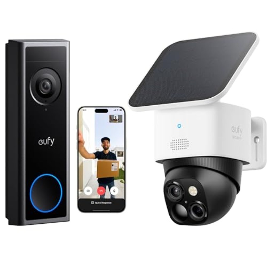 Home Security Bundle - 가정 보안용 비디오 초인종 세트: 4K