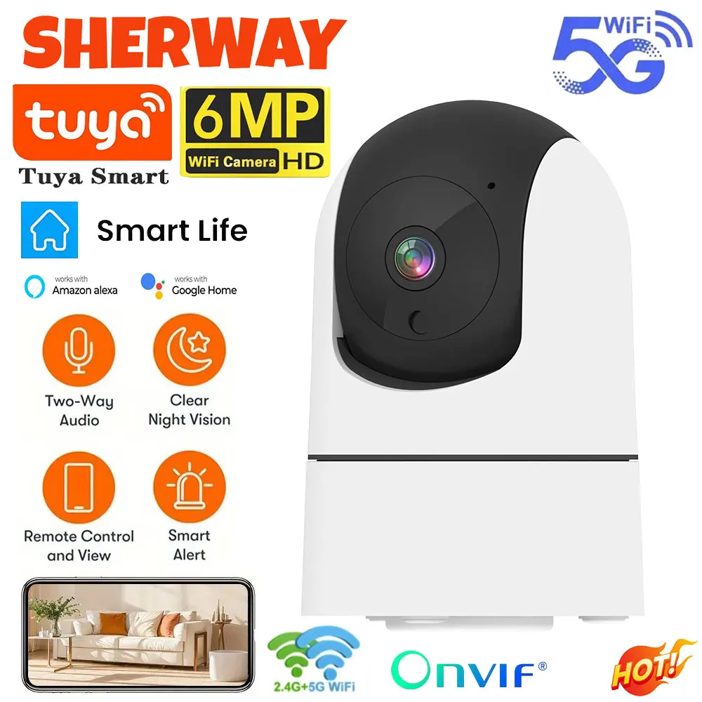 Home Security Camera Xiaomi - Tuya 실내 무선 보안 감시 카메라,
