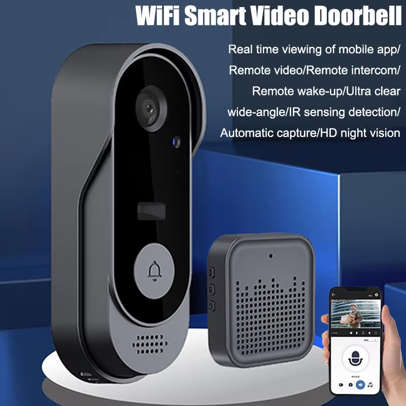 Home Security Bundle - Tuya 초인종 카메라 무선 번들 초인종