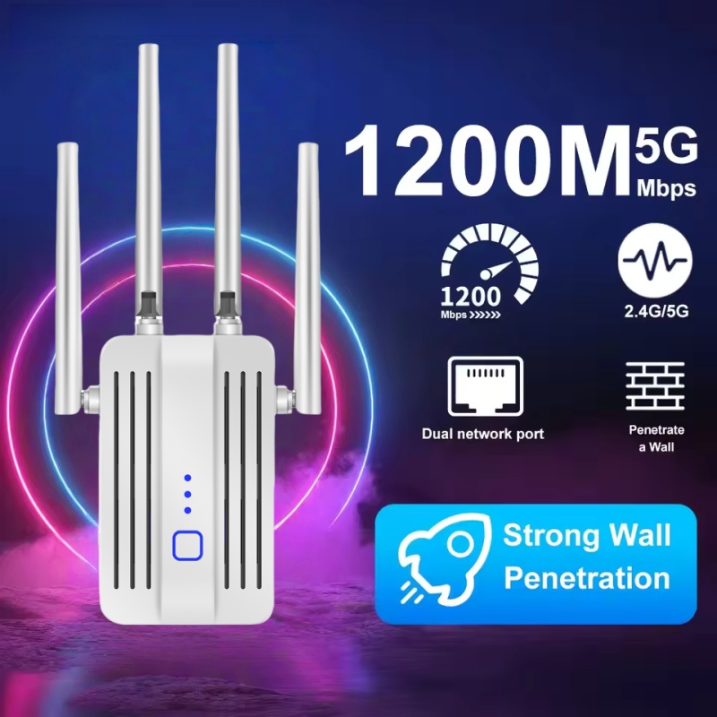 1200Mbps WiFi 리피터 익스텐더 2.4G/5G - Home Security Bundle 리뷰 및 가격