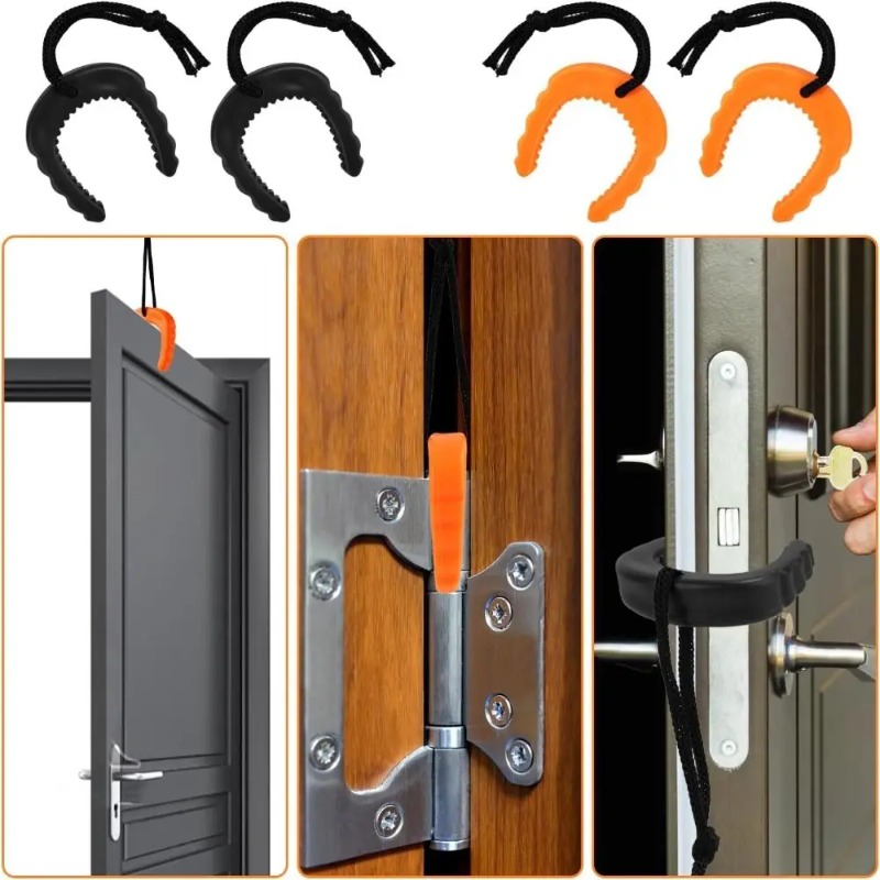 사용하기 쉬운 고무 도어 잼 소방관 장비 웨지 소방관  - Door Wedge Alarm 리뷰 및 가격