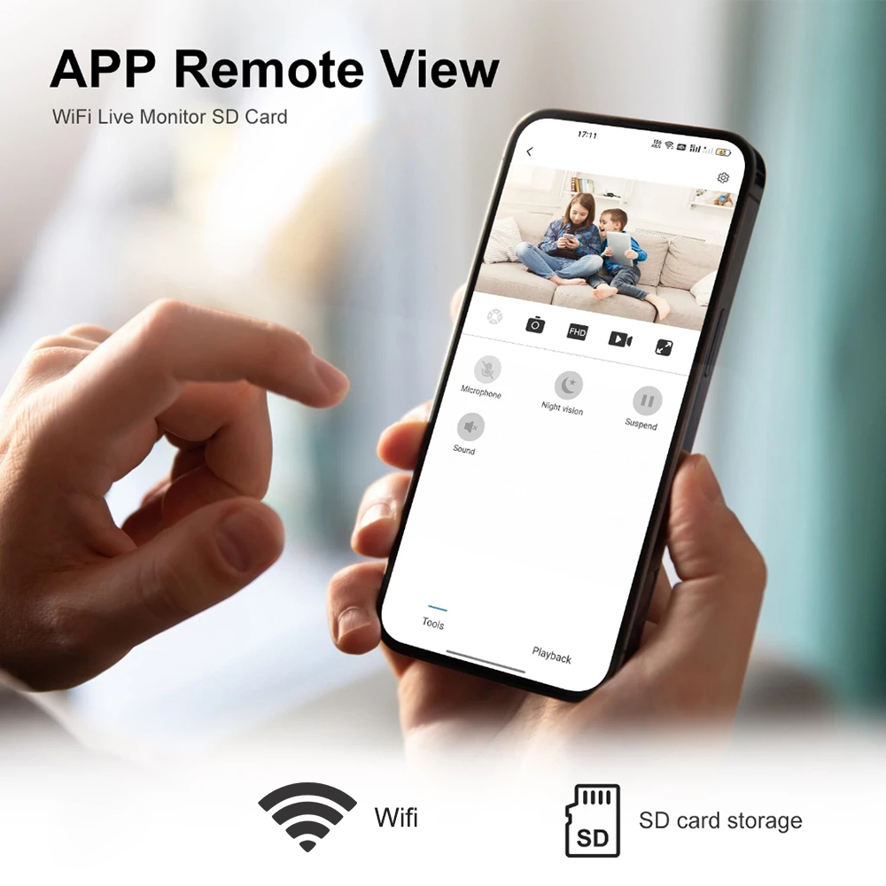 DIY HD 1080P WiFi 미니 카메라 휴대용 비 - Home Security Hidden Cameras 리뷰 및 가격