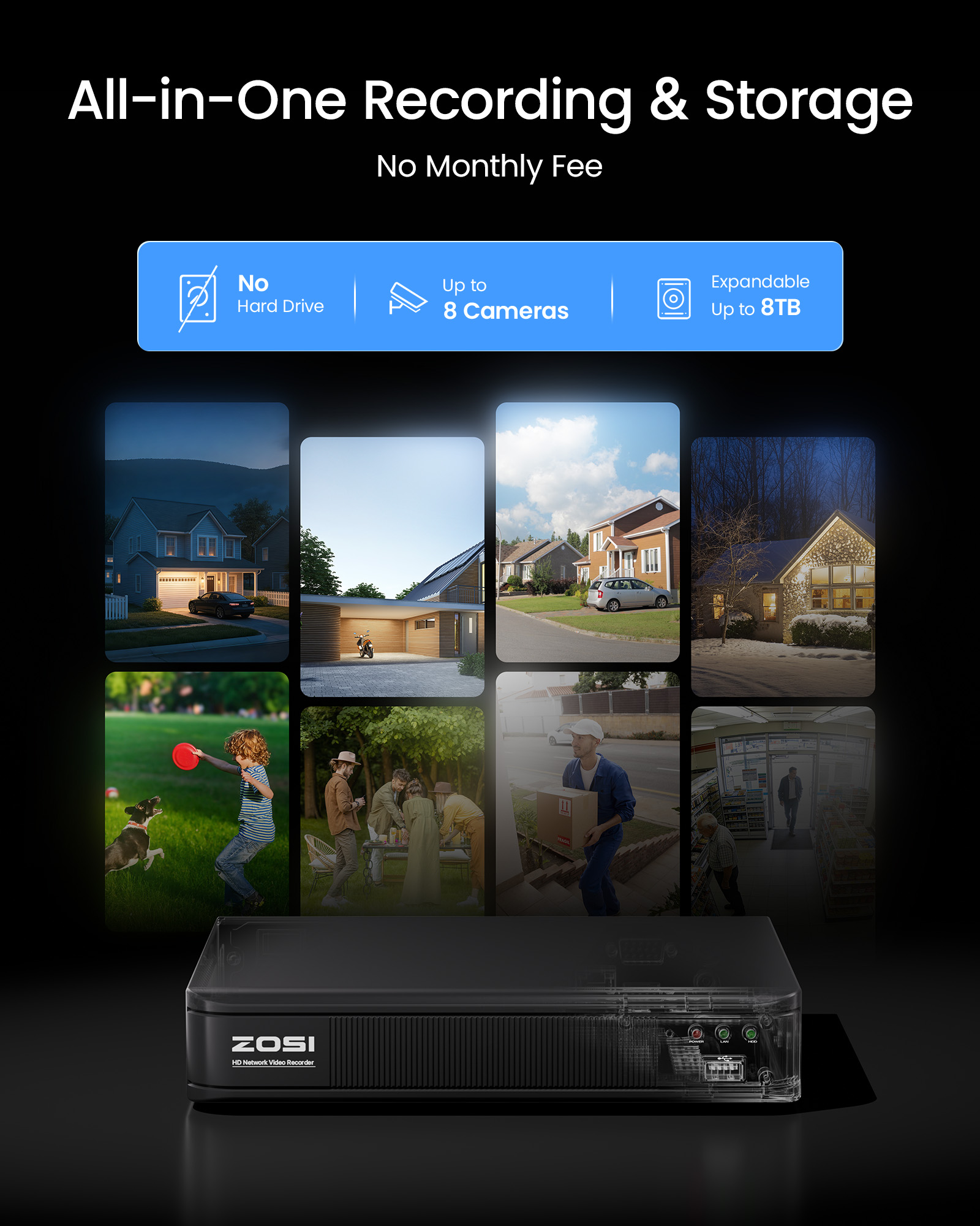 ZOSI 3K Lite 유선 CCTV 보안 카메라 시스 - Home Security And Camera System 리뷰 및 가격