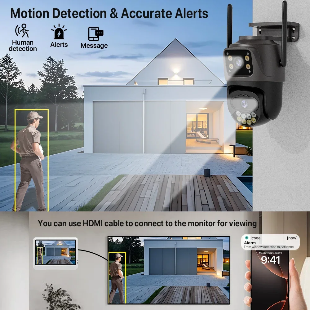 5MP 와이파이 보안 8채널 NVR 키트, 7인치 화면 - Home Security Kit 리뷰 및 가격