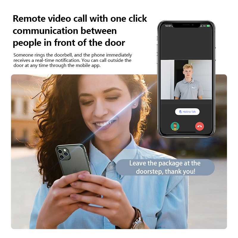 스마트 비디오 도어벨 카메라, 실내 차임벨이 있는 무선 - Home Security Tech 리뷰 및 가격