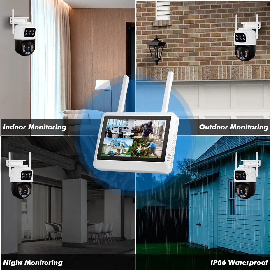 FUERS 8CH 무선 NVR 보안 시스템 WIFI 7 - Home Security Kit 리뷰 및 가격