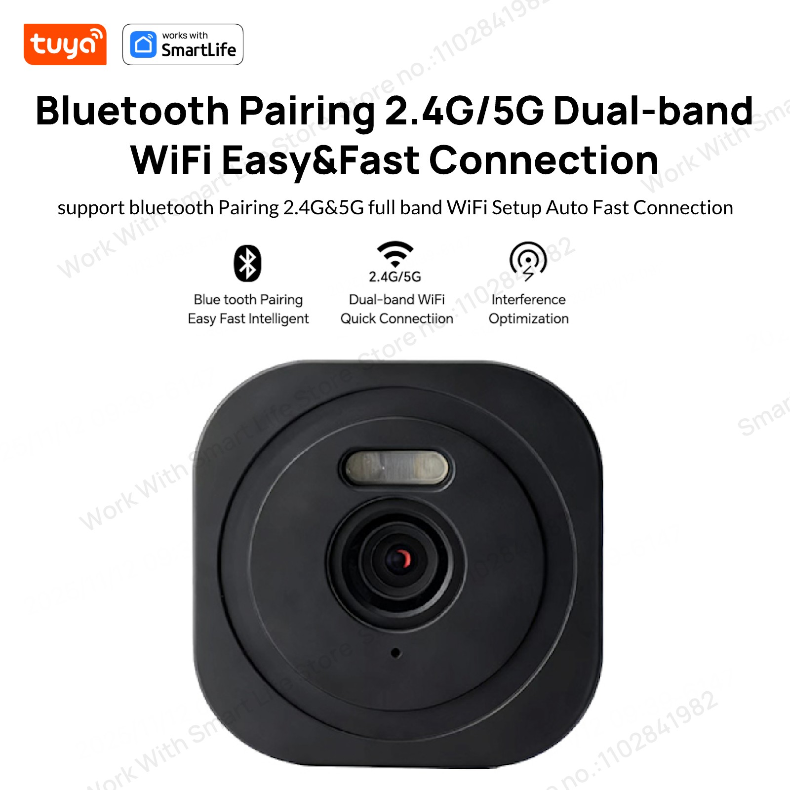 3MP 2K 투야 창문 카메라, 2.4GHz 및 5GH - Home Security Camera Xiaomi 리뷰 및 가격