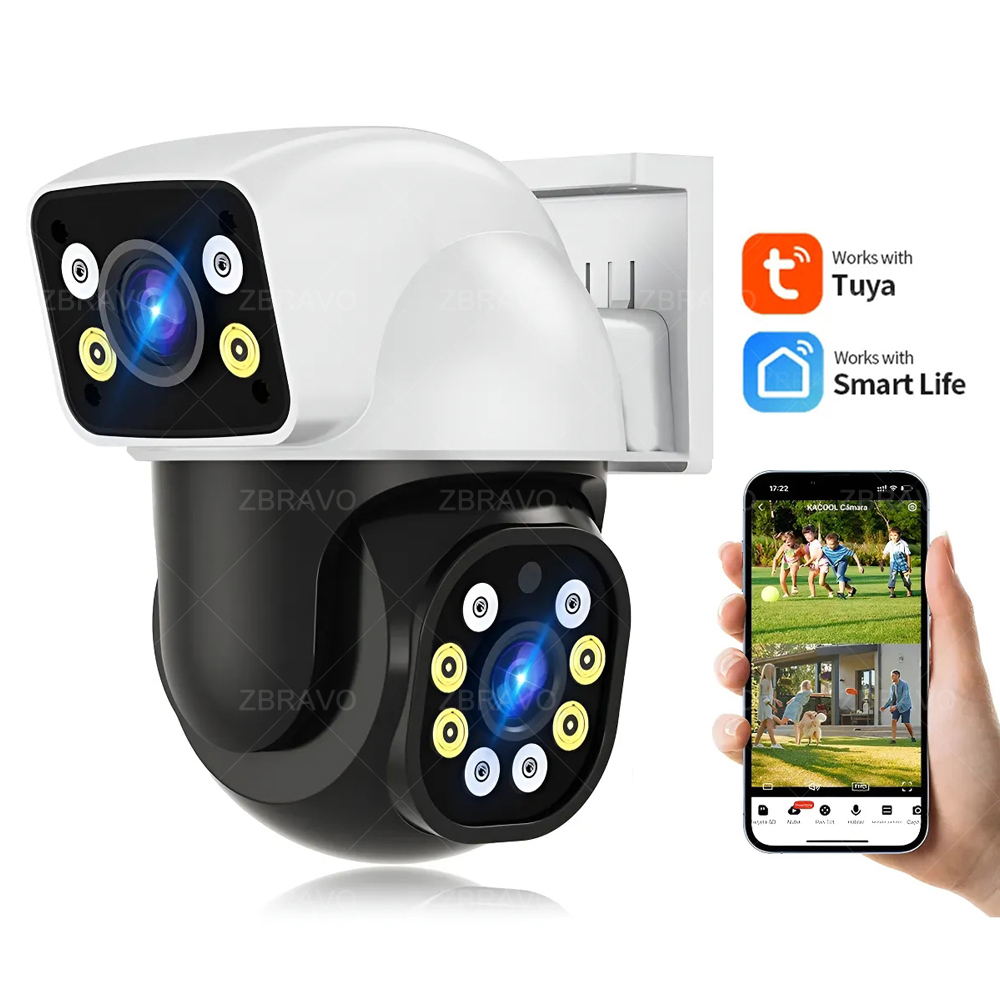 Smartlife 8MP WiFi Tuya 야외 카메라 - Home Security Packages 리뷰 및 가격