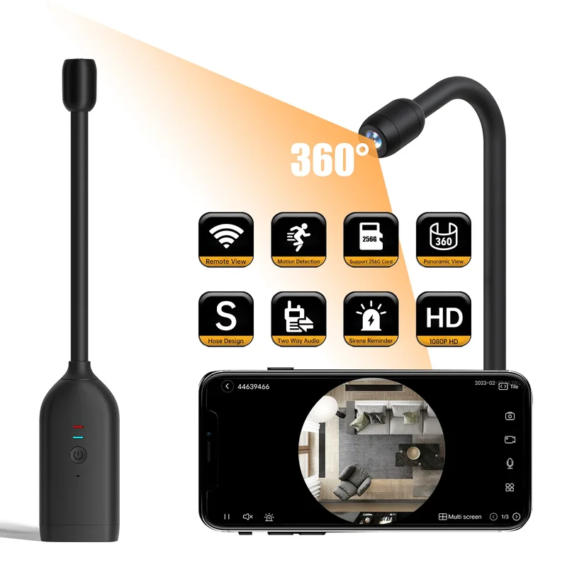 QJ700 미니 와이파이 카메라 HD 1080P 플렉시 - Home Security Hidden Cameras 리뷰 및 가격