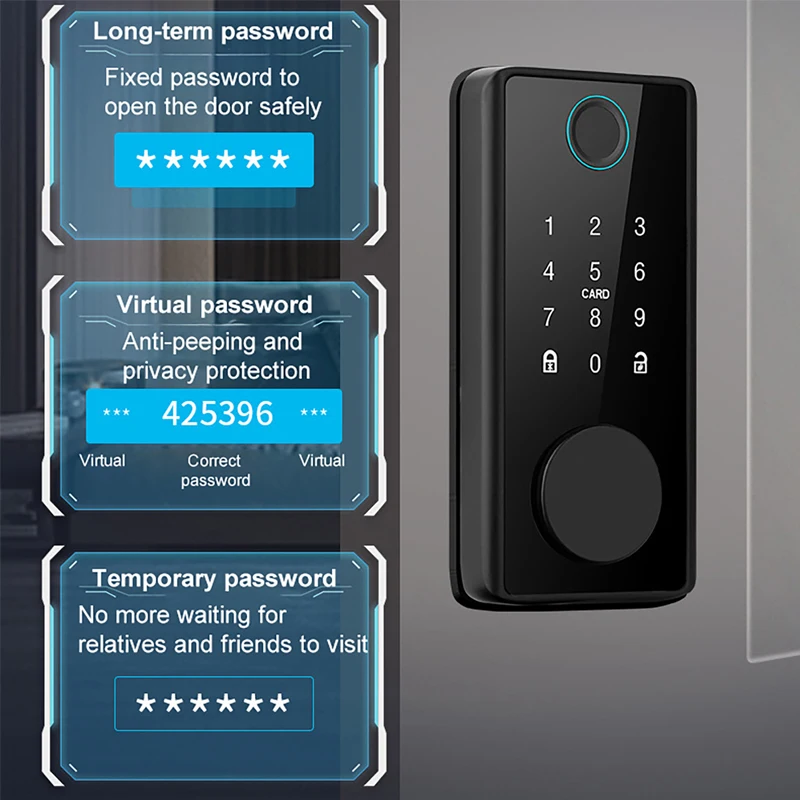스마트 지문 데드볼트 잠금장치 래치/도어 센서 포함 T - Home Security Tapo 리뷰 및 가격