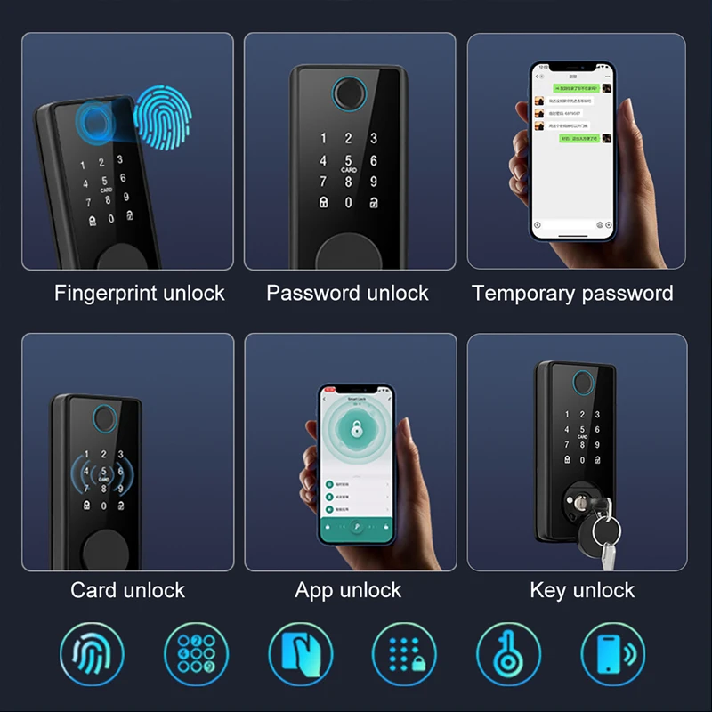 스마트 지문 데드볼트 잠금장치 래치/도어 센서 포함 T - Home Security Tapo 리뷰 및 가격