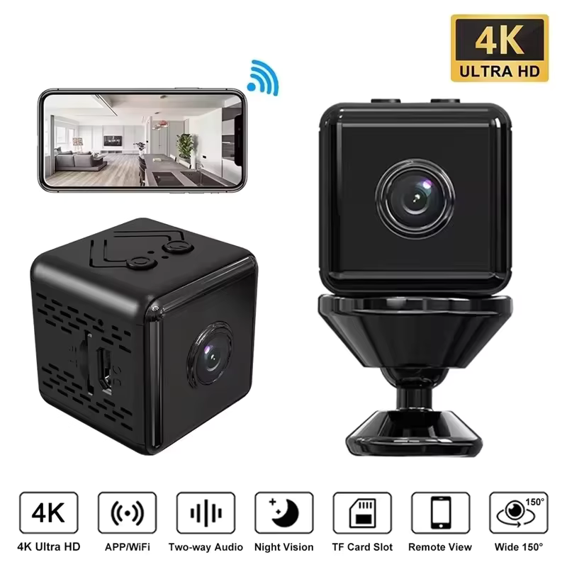 미니 WIFI 카메라 4K 풀 HD 홈 보안 캠코더 나 - Home Security Hidden Cameras 리뷰 및 가격