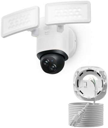AC 케이블과 스마트 홈 허브가 포함된 실외 투광등 카 - Home Security Flood Lights 리뷰 및 가격
