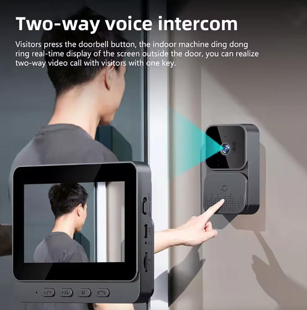    4G 비디오 인터콤 카메라, 야간 투시 기능,  - Home Security Tech 리뷰 및 가격