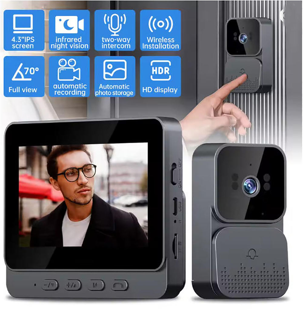    4G 비디오 인터콤 카메라, 야간 투시 기능,  - Home Security Tech 리뷰 및 가격