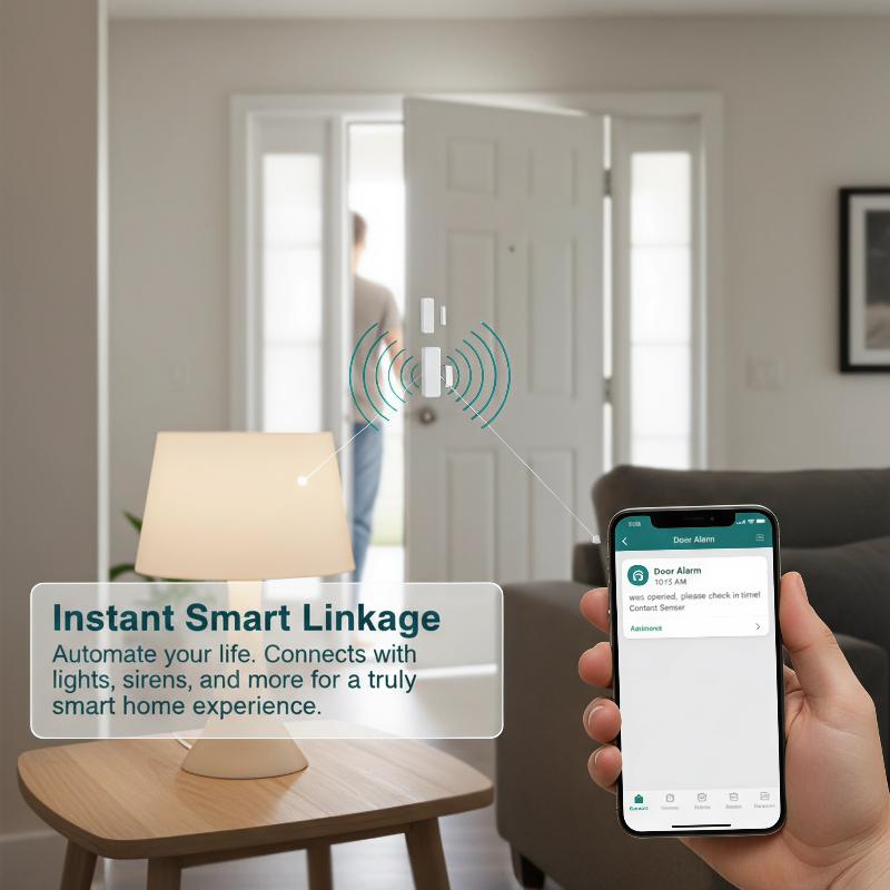스마트 미니 도어/창문 센서 개폐 감지기 앱 원격 모니 - Home Security Officer 리뷰 및 가격