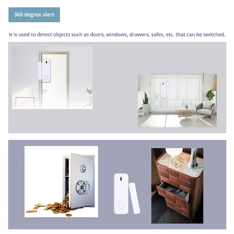 D10 창문 센서 알람 433MHz 무선 자석 센서 감 - Home Security Kit 리뷰 및 가격
