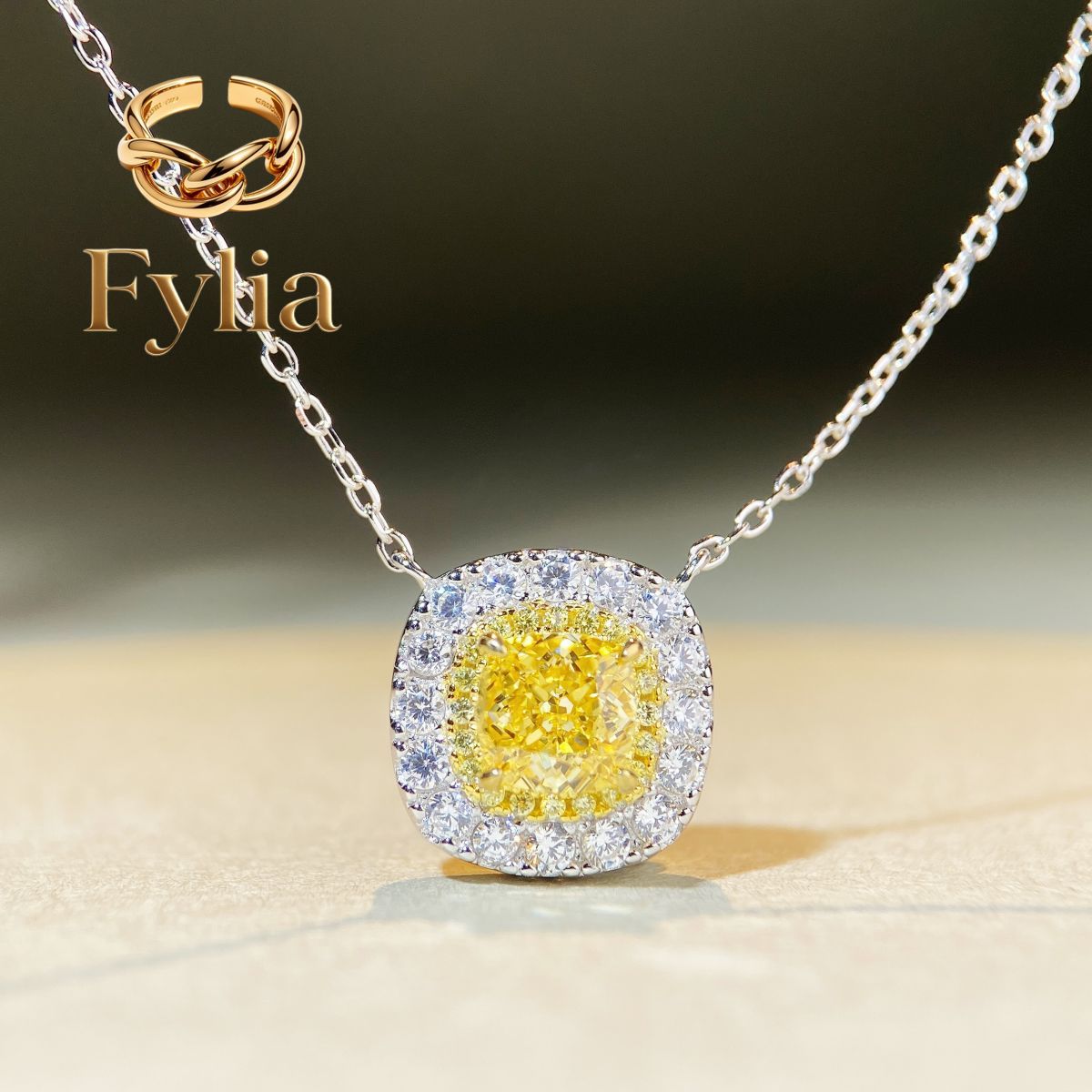 Fylia Jewelry 럭셔리 18K 화이트 골드 솔 - Home Security Companies 리뷰 및 가격