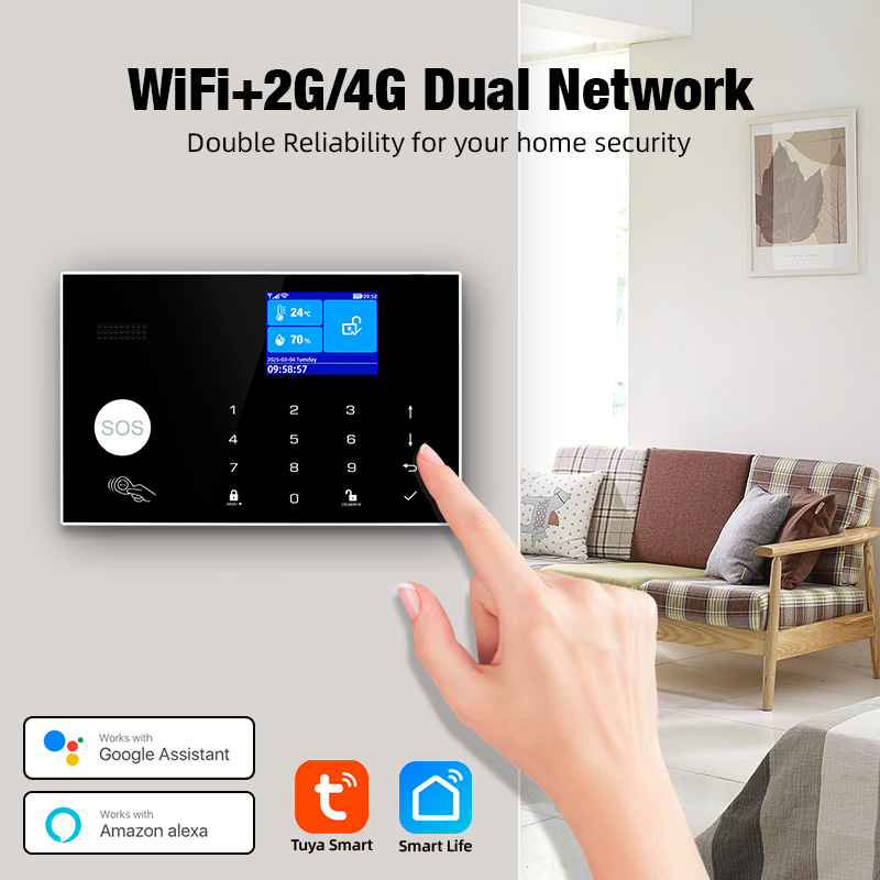 KERUI 4G 알람 도어벨 링 버튼 홈 알람 시스템  - Home Security Ring System 리뷰 및 가격