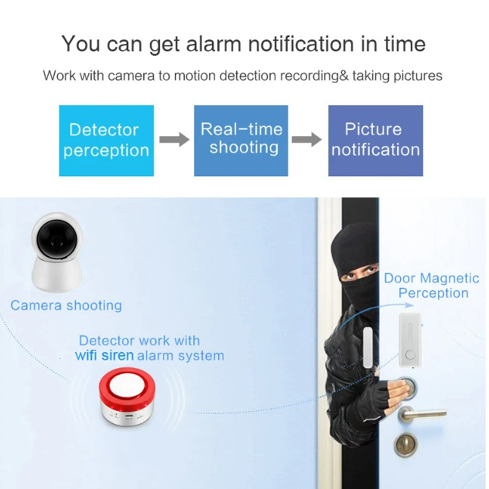 AA60-Tuya 스마트 모션 도어 창 감지 홈 보안  - Home Security Kit 리뷰 및 가격