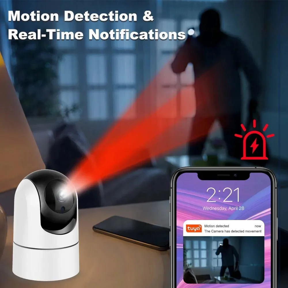 Tuya 실내 무선 보안 감시 카메라, 자동 추적 베이 - Home Security Camera Xiaomi 리뷰 및 가격