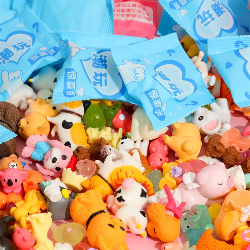 40개/세트 랜덤 만화 블라인드 박스 코끼리 동물 미니 - Home Security Packages 리뷰 및 가격