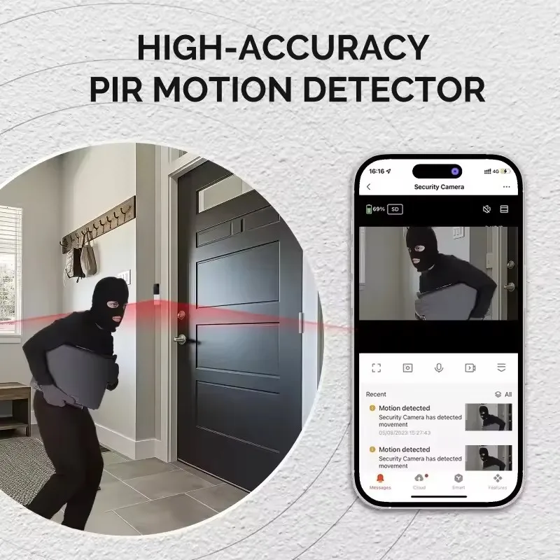 Moes WIFI 비디오 초인종 카메라 무선 IR 야간 - Home Security Doorbell Camera 리뷰 및 가격