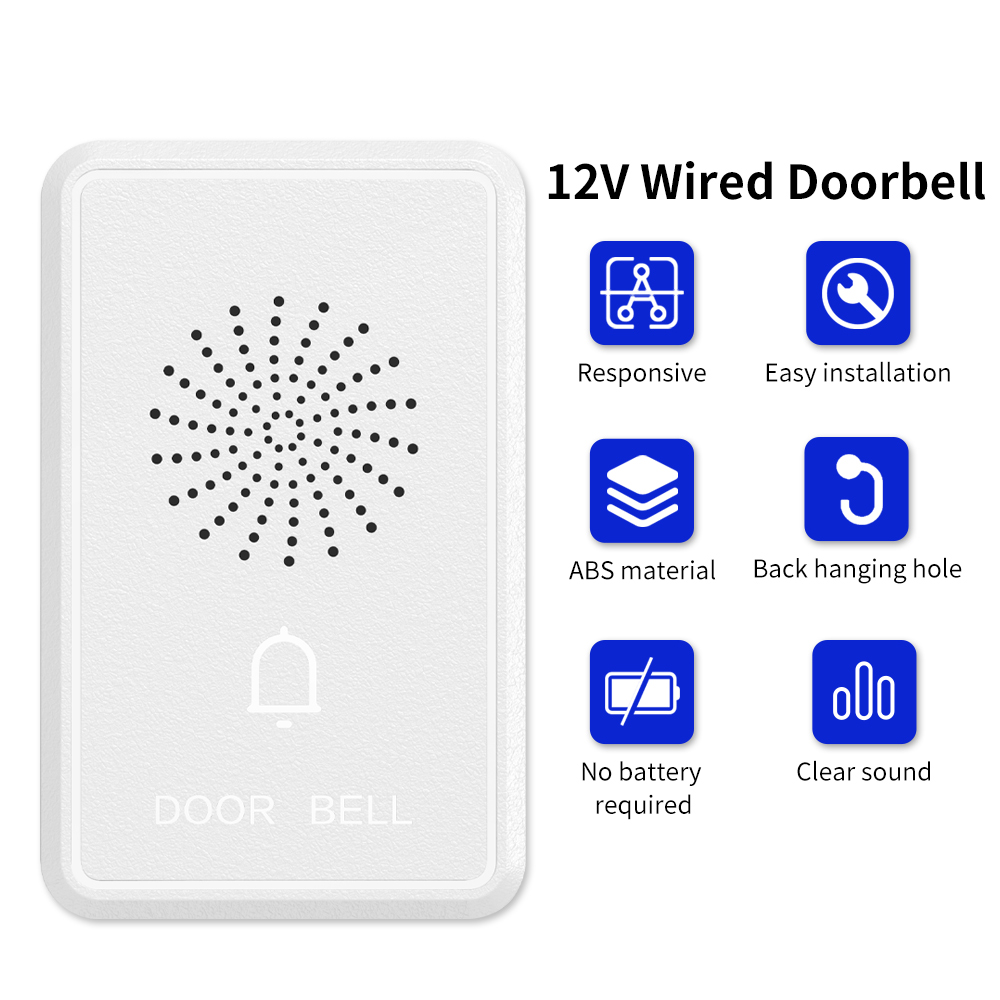 유선 초인종 DC12V 액세스 제어 도어 벨 홈 보안  - Home Security Ring System 리뷰 및 가격