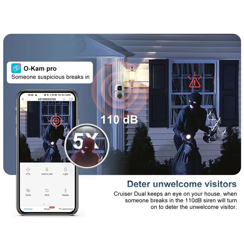 PEGATH 2K 듀얼 렌즈 WiFi PTZ 야외 보안 - Home Security Camera Xiaomi 리뷰 및 가격