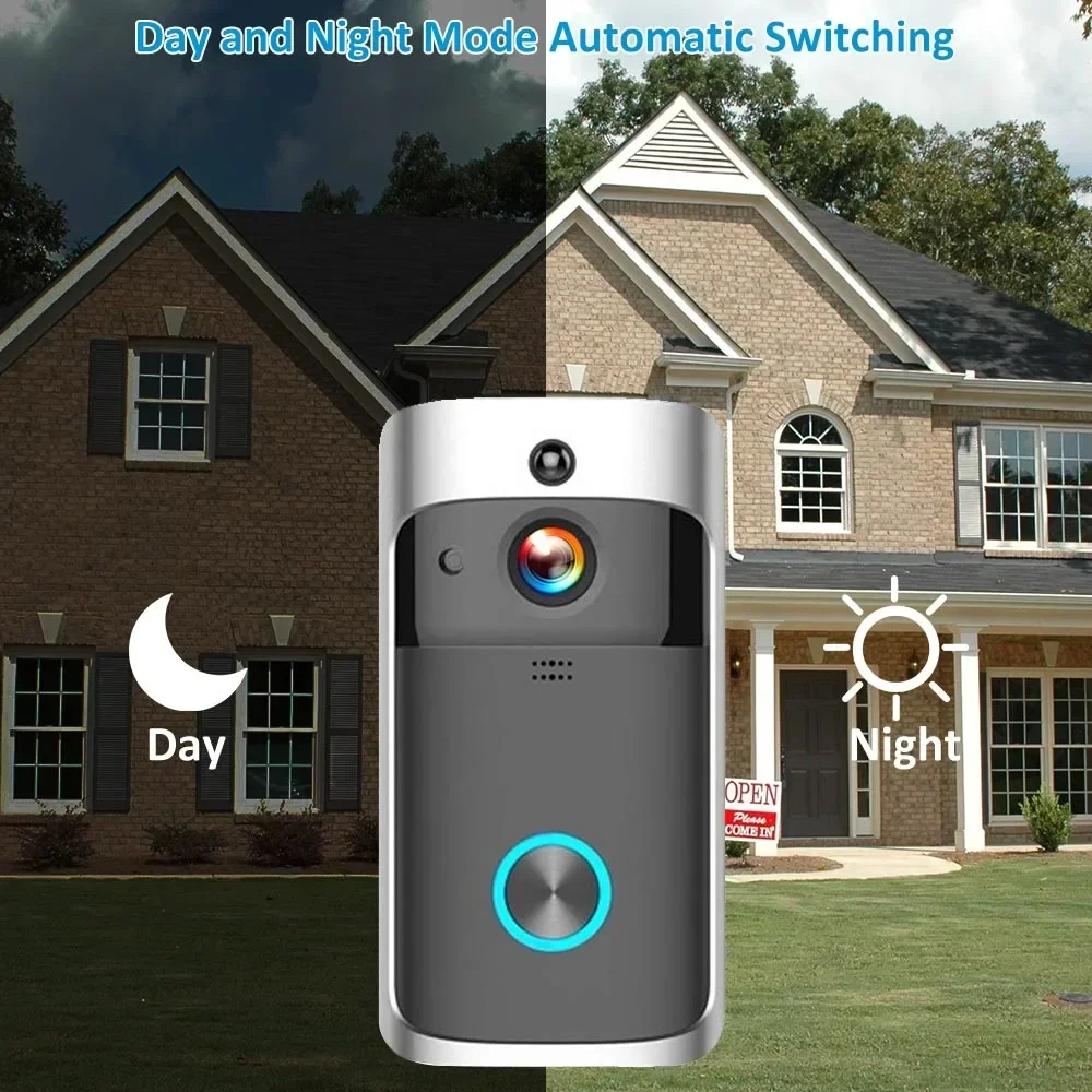 720P HD 스마트 홈 무선 와이파이 초인종 카메라, - Home Security Tech 리뷰 및 가격