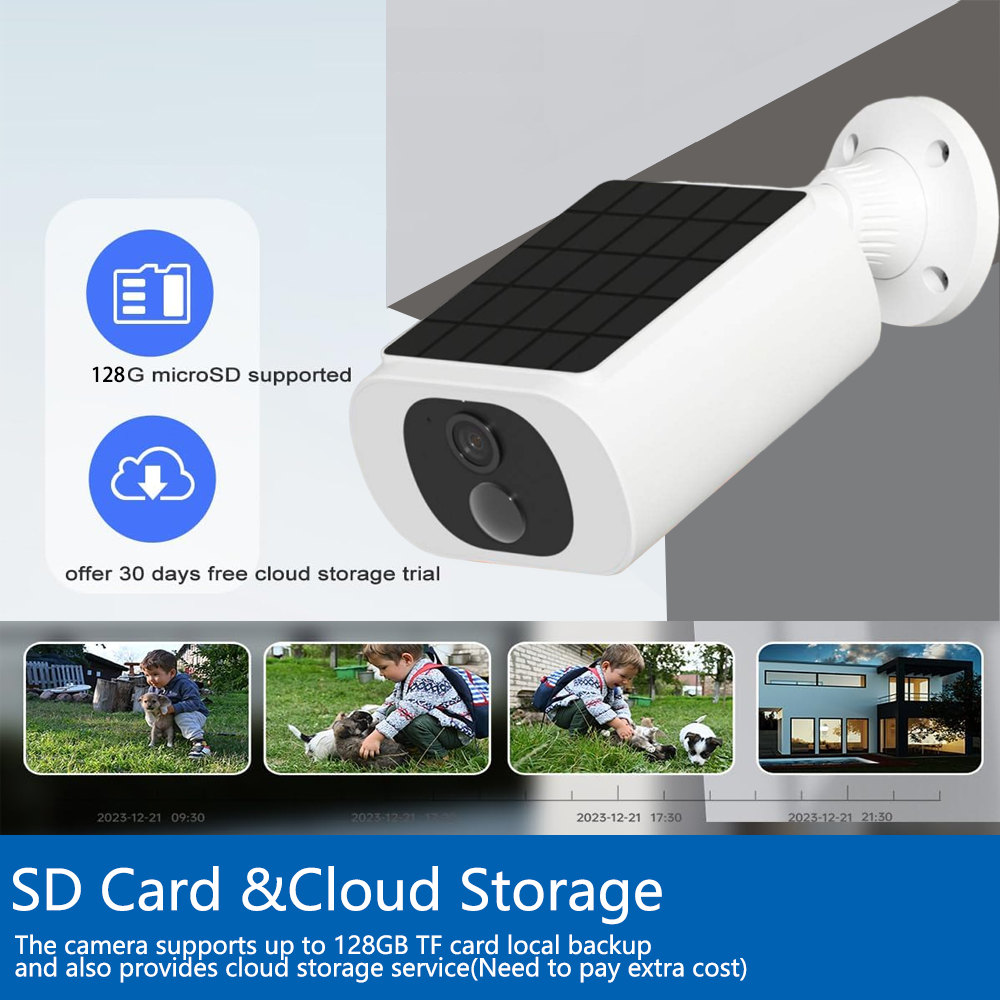 Tuya 5MP 태양광 보안 카메라 가정용 무선 야외  - Home Security Packages 리뷰 및 가격