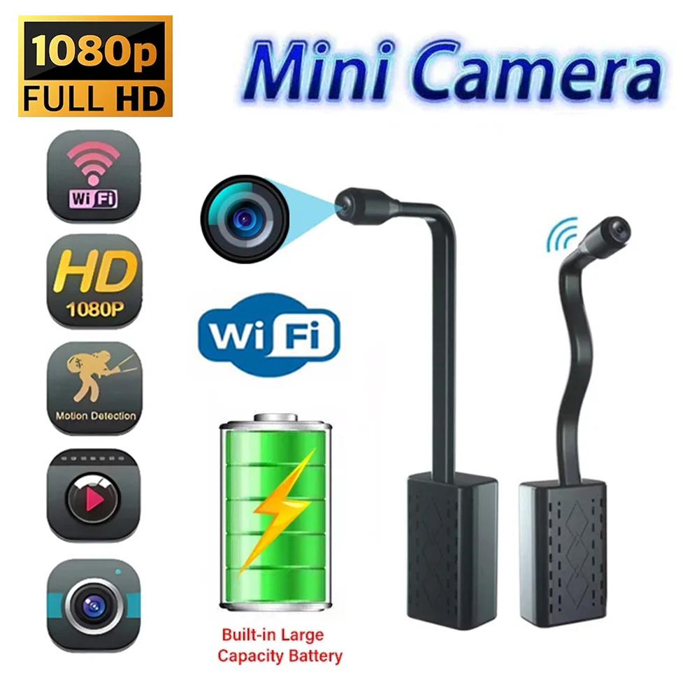 HD 1080P 미니 카메라 모션 감지 WiFi 카메라 - Home Security Hidden Cameras 리뷰 및 가격