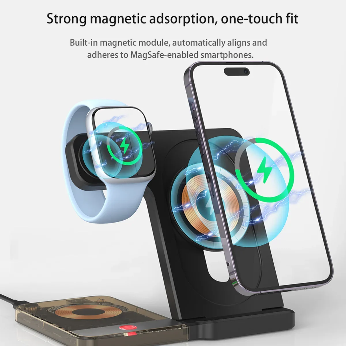 15W MagSafe 호환 무선 충전 스탠드 - 아이폰 - Home Security Officer 리뷰 및 가격
