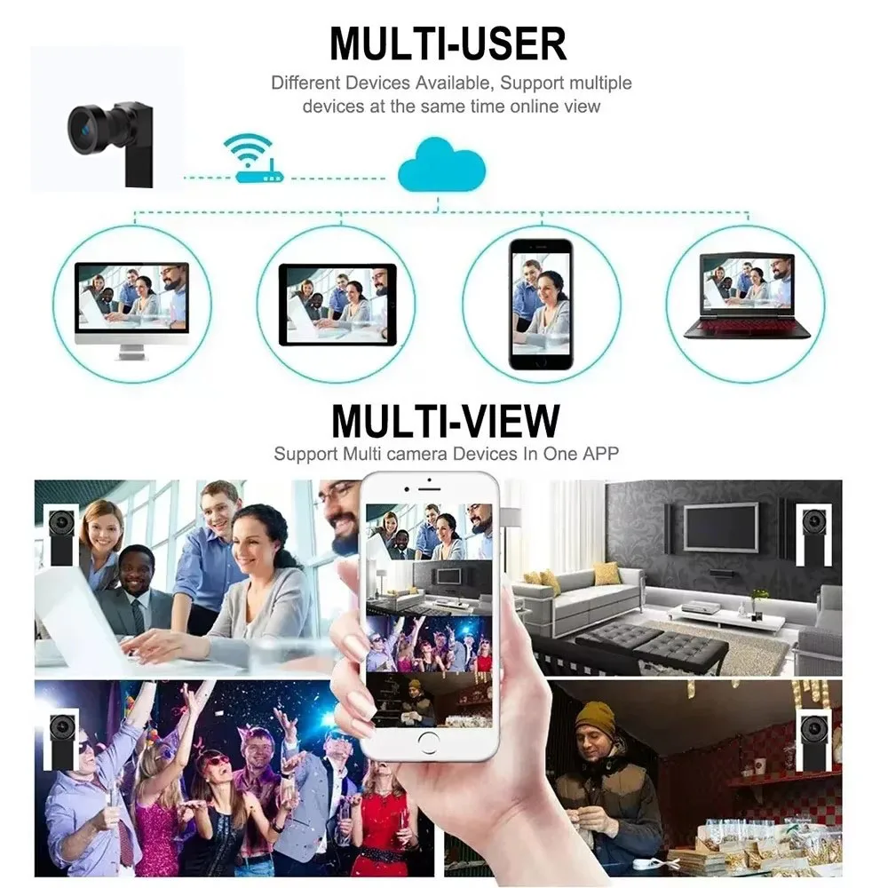업그레이드 버전, 4K HD 미니 WiFi 카메라, 원 - Home Security Hidden Cameras 리뷰 및 가격