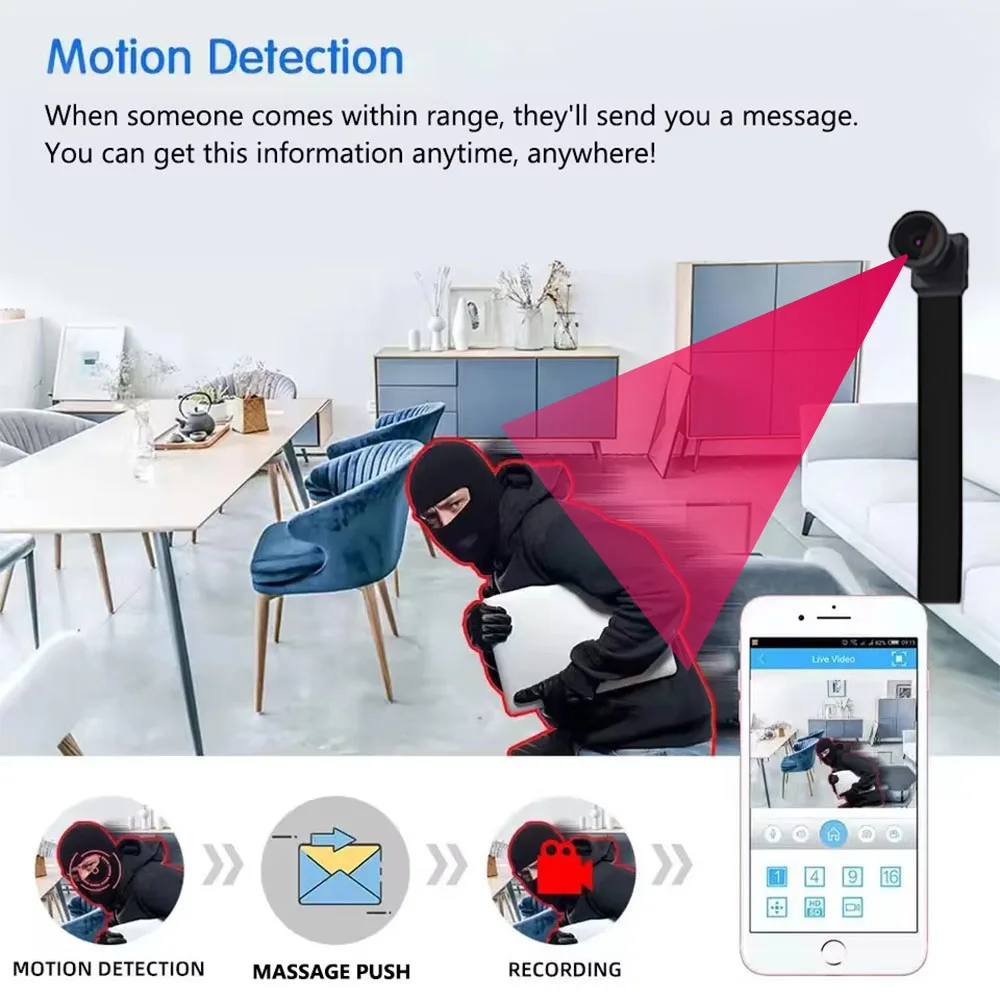 업그레이드 버전, 4K HD 미니 WiFi 카메라, 원 - Home Security Hidden Cameras 리뷰 및 가격